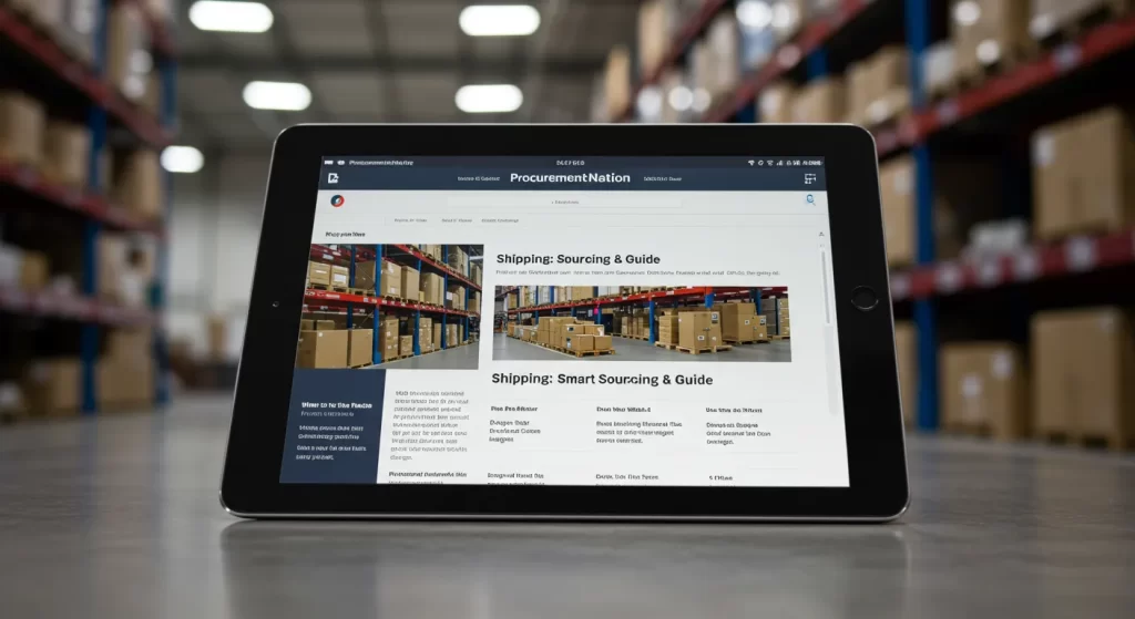 procurementnation .com shipping