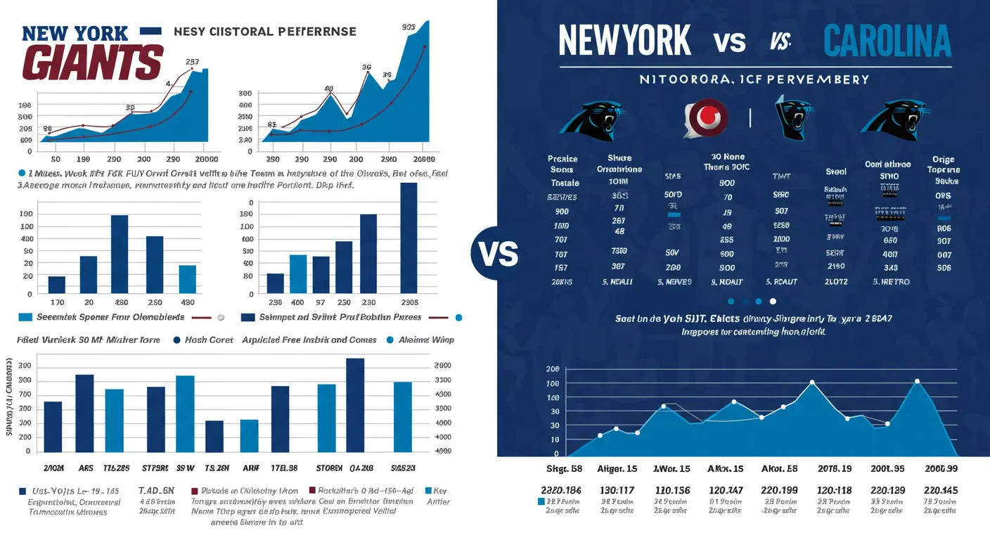 new york giants vs carolina panthers stats