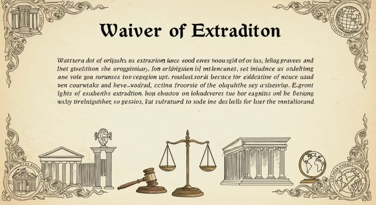Understanding What Does Waive Extradition Mean?