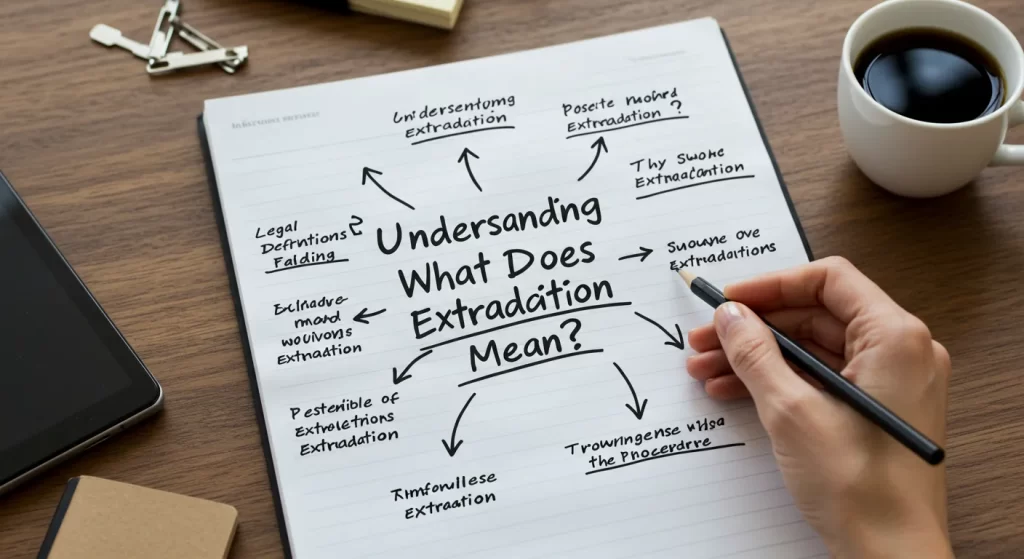 what does waive extradition mean