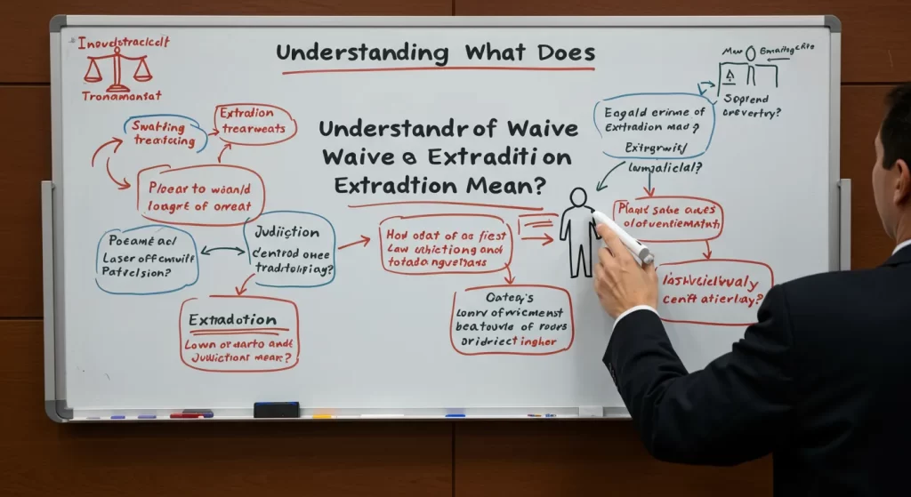 what does waive extradition mean