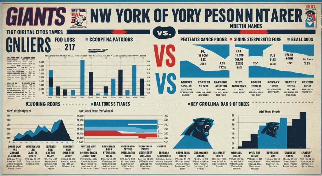 new york giants vs carolina panthers stats