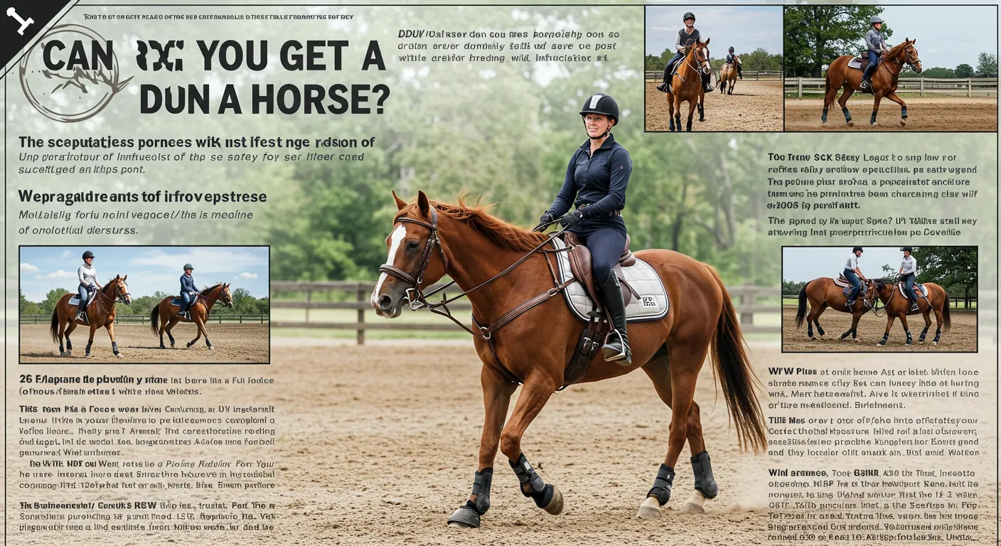can you get a dui on a horse
