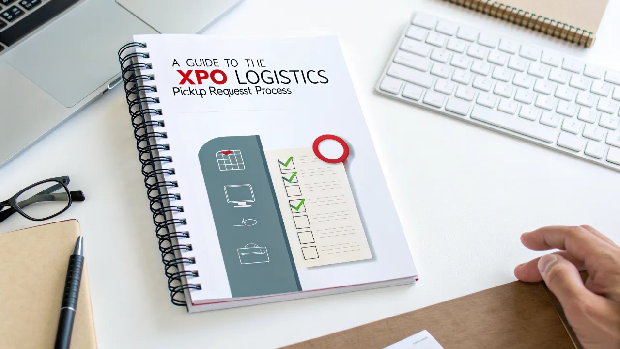 xpo logistics pickup request